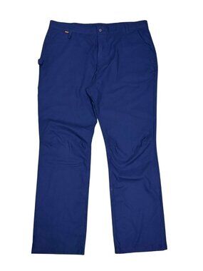 TIMBERLAND PRO Canvas Pants Blue Carpenter Work Jeans Mens 44x37 - 2XL